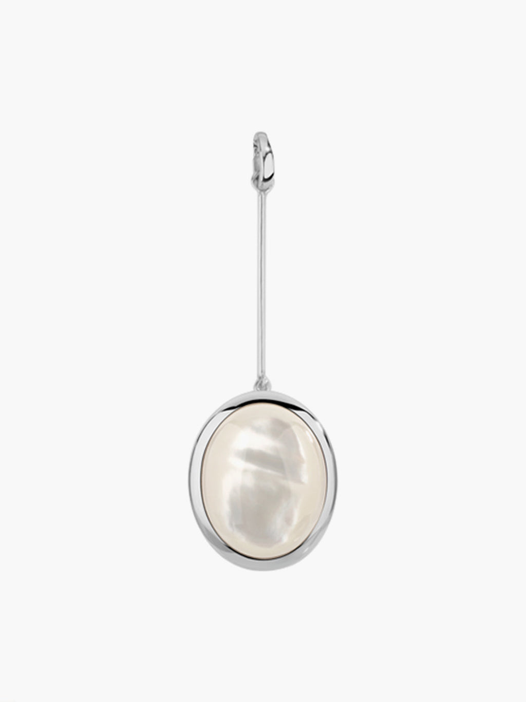 Baroque Pearl Necklace — Sterling Silver — Svelte Chic