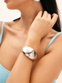 Блестяща обикновена гривна в стил пръстен 