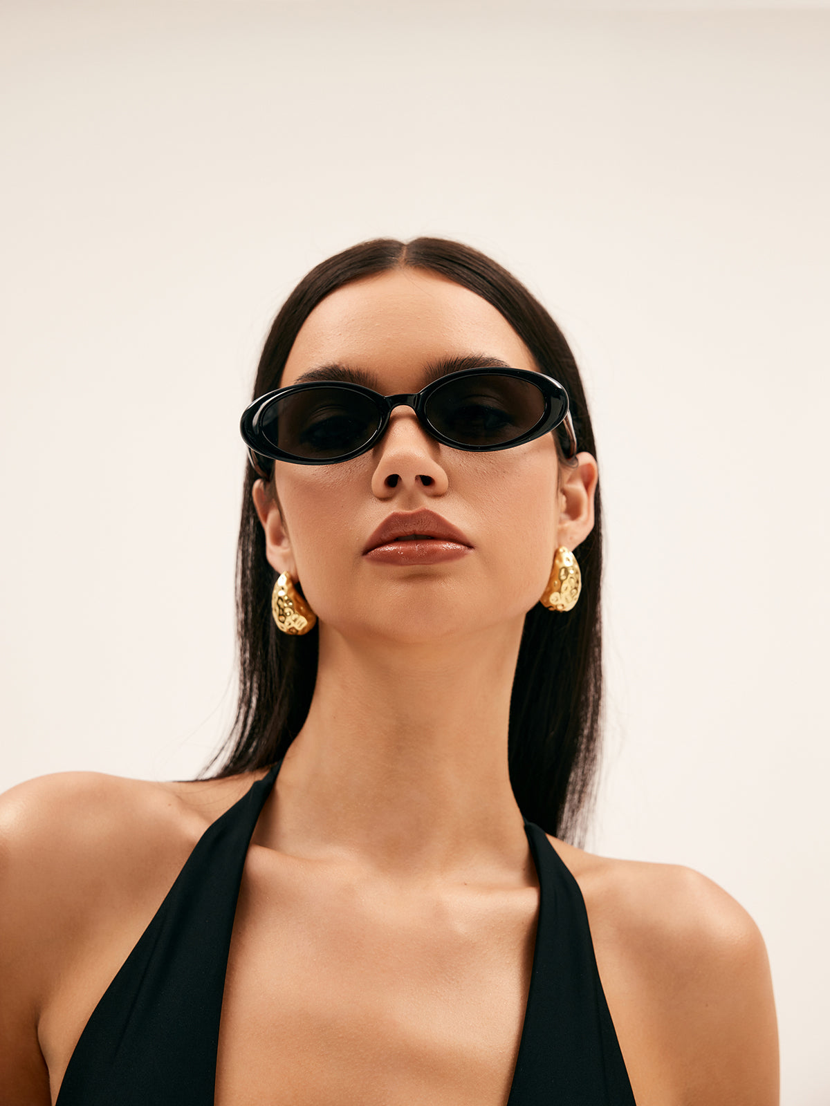 Teardrop Stud Earrings — 18k Gold Plated Titanium Steel — Svelte Chic
