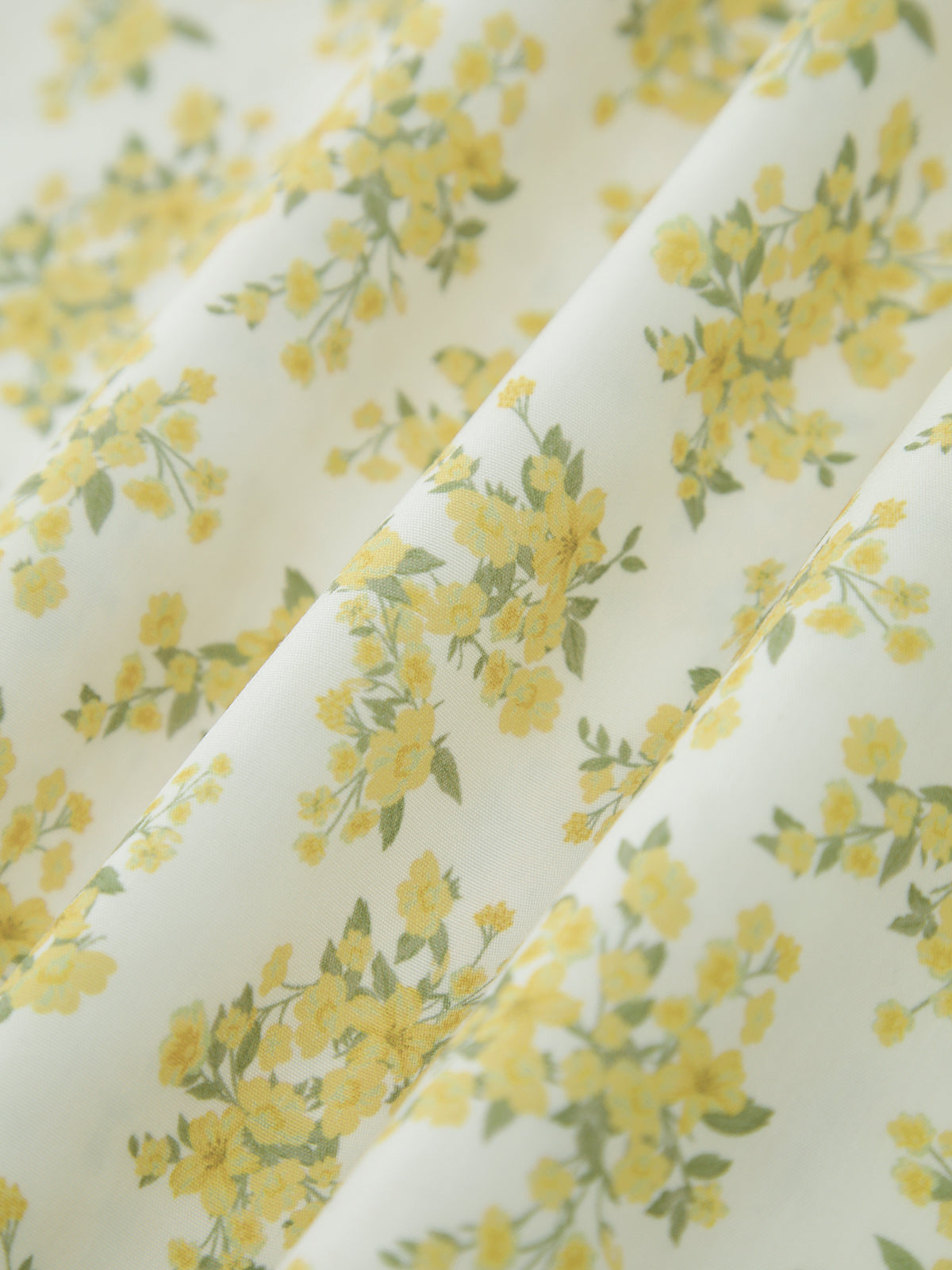 Floral Knotted Cami Maxi Dress — Yellow — Svelte Chic