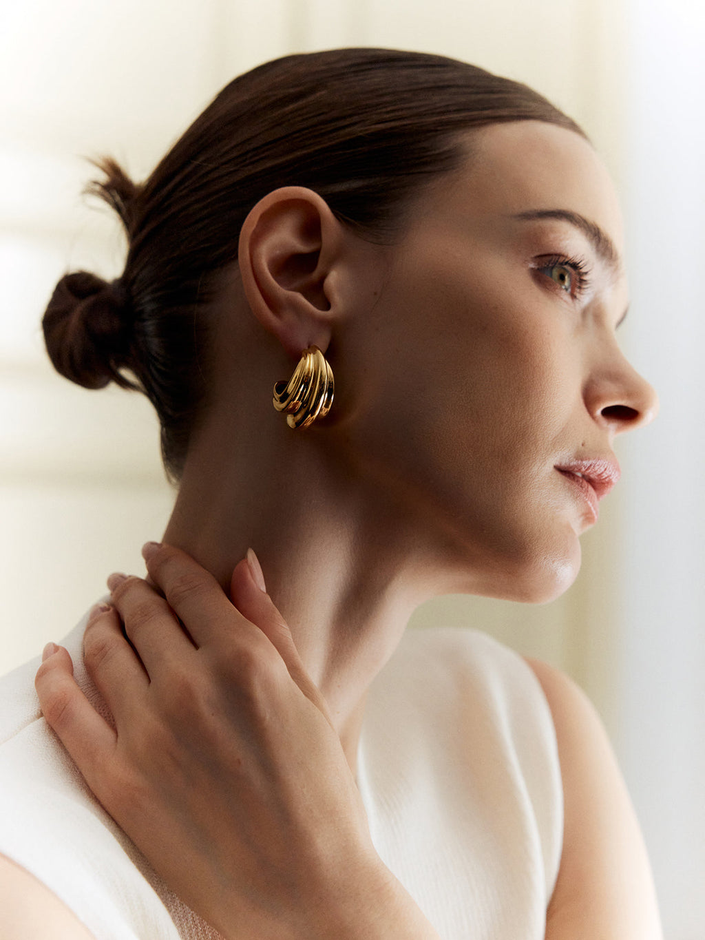 Spiral Earrings — 18k Gold & Silver Plated — Svelte Chic