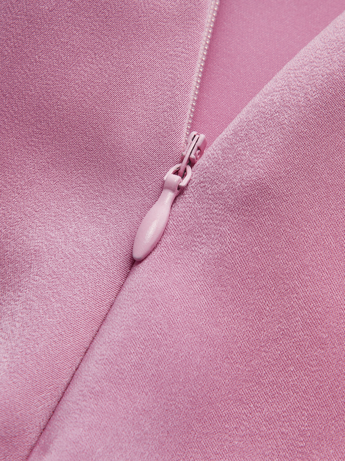 Cutout Backless Zip Maxi Dress — Pink — Svelte Chic