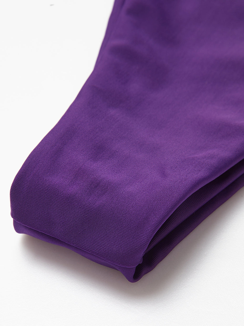 Asymmetric Drawstring Bikini Set — Purple — Svelte Chic