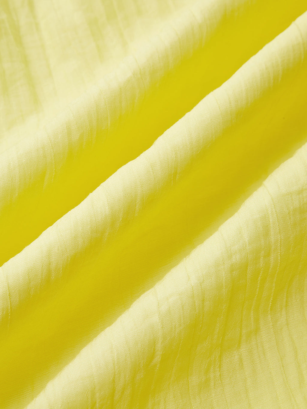 Lettuce Trim Pleated Maxi Dress — Yellow — Svelte Chic