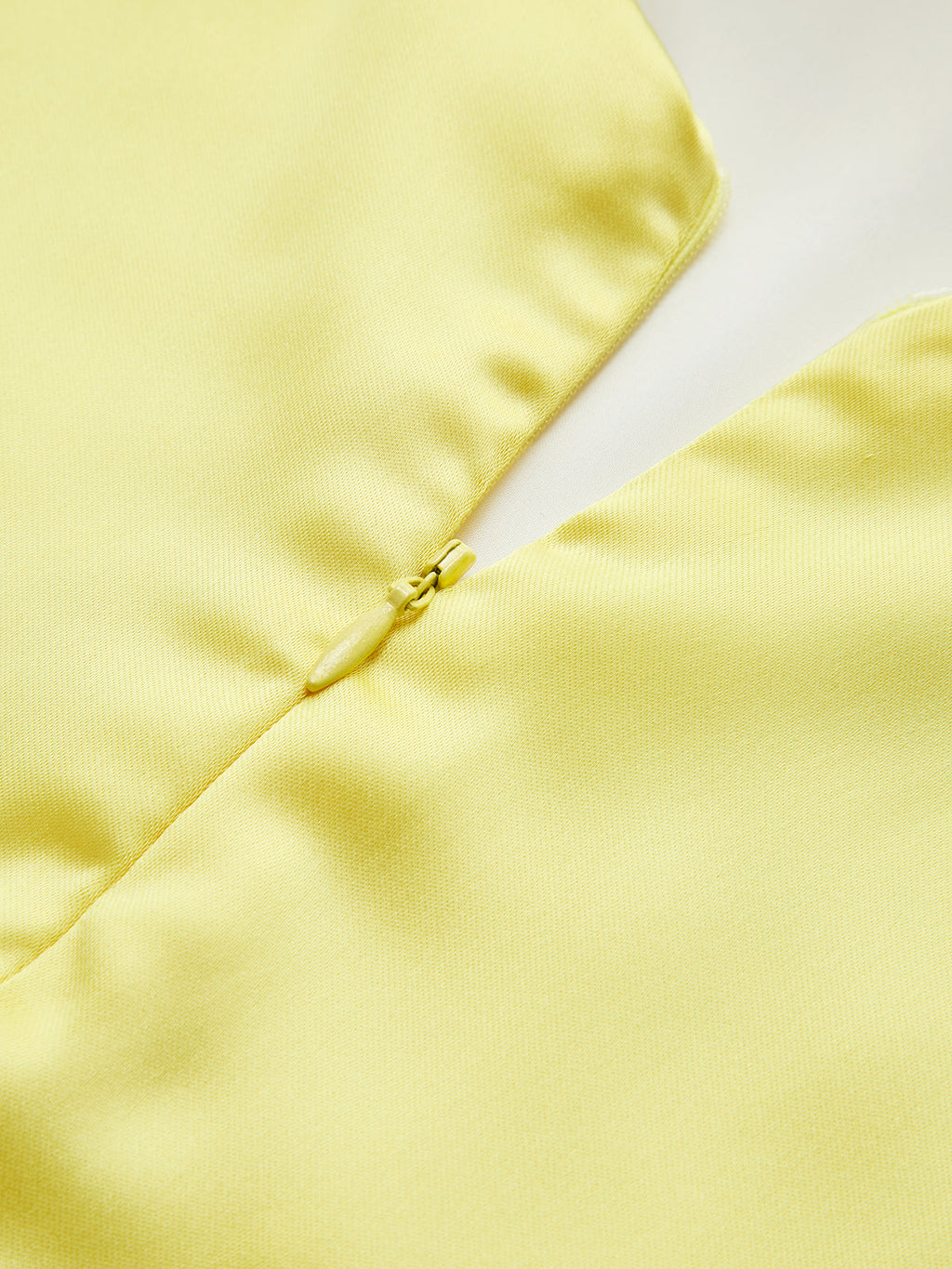 Lettuce Trim Pleated Maxi Dress — Yellow — Svelte Chic