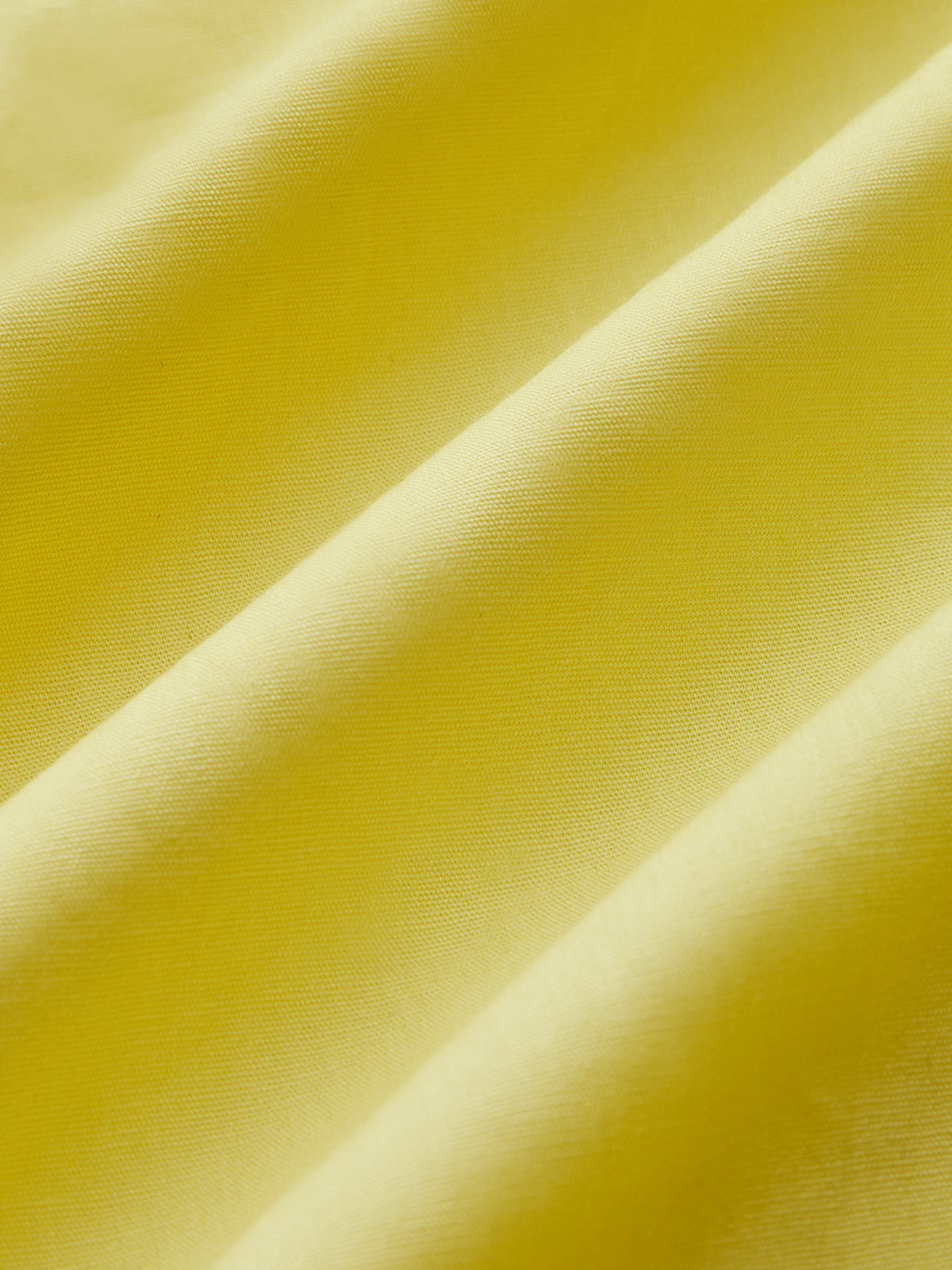 Lettuce Trim Split Midi Dress — Yellow — Svelte Chic