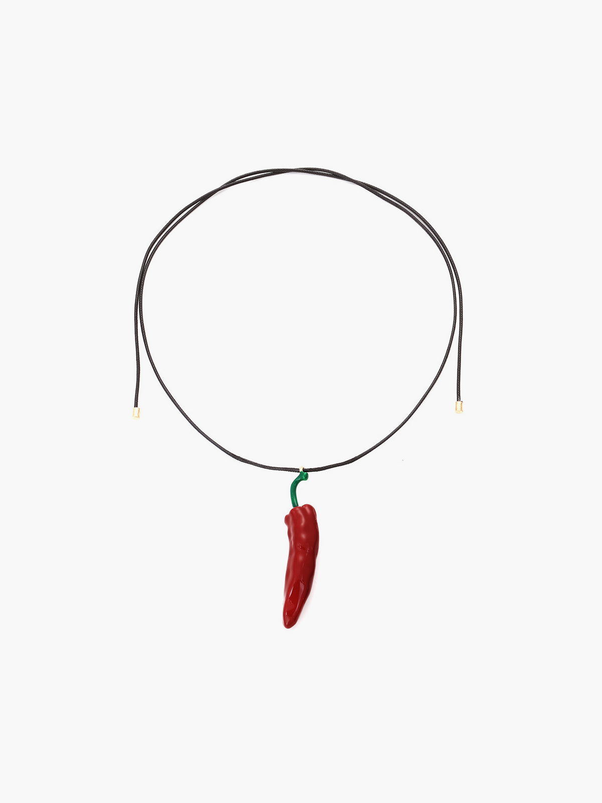 Chilli Cord Necklace — Red — Svelte Chic