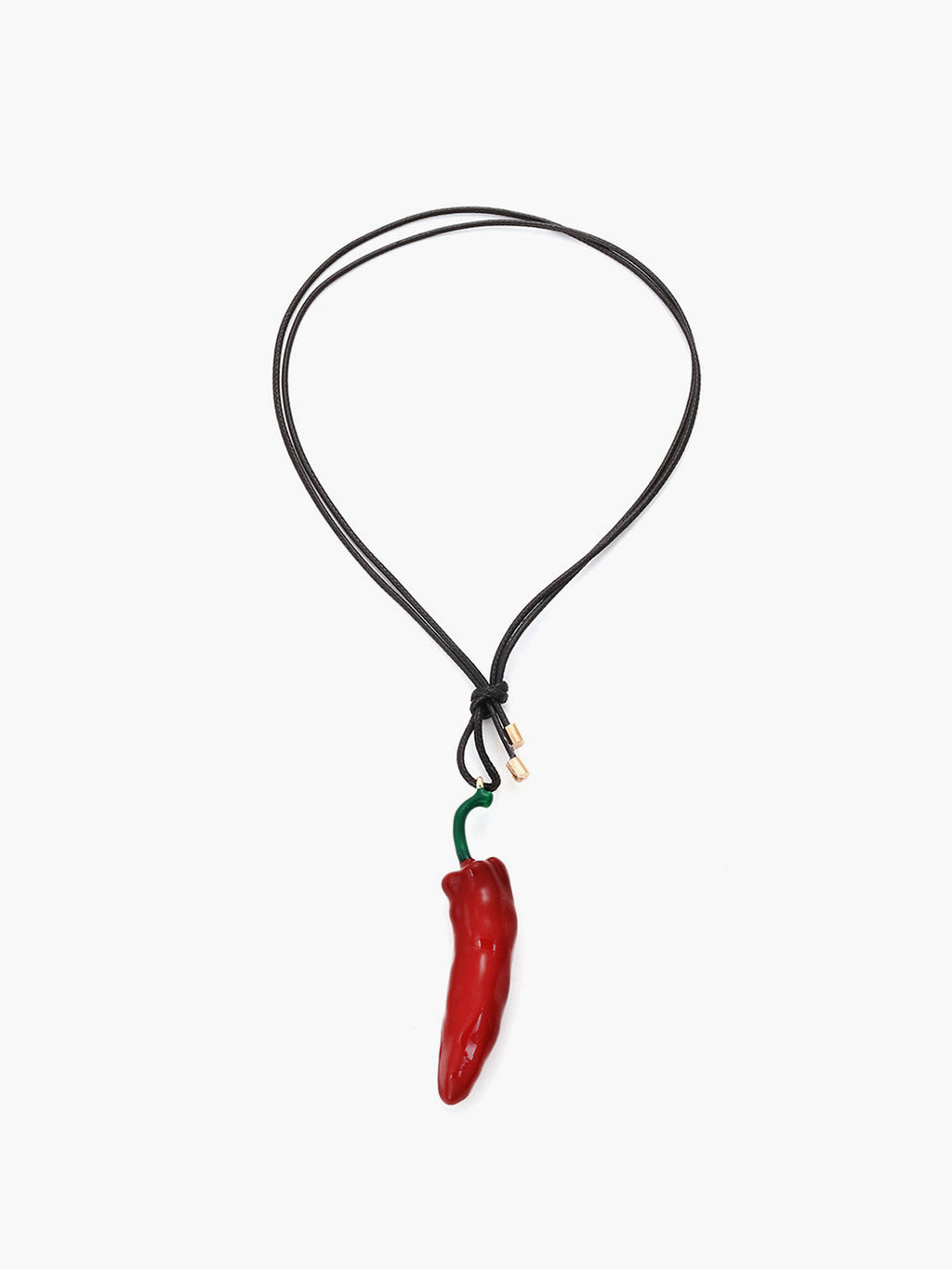 Chilli Cord Necklace — Red in Red — Svelte Chic