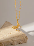 Butterfly Necklace in Gold — Svelte Chic