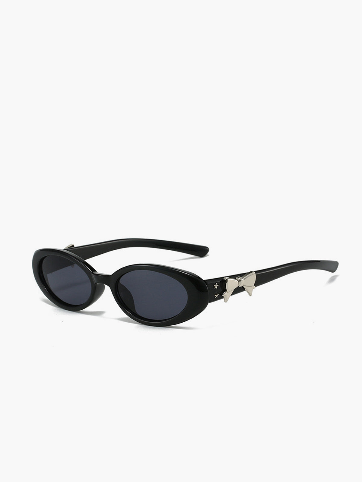 Butterfly Frame Sunglasses in Black — Svelte Chic