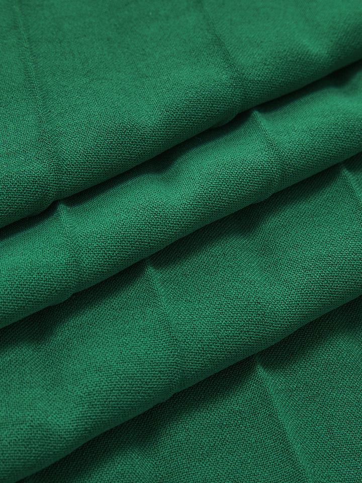 Halter Kuşaklı Pileli Abiye Midi Elbise