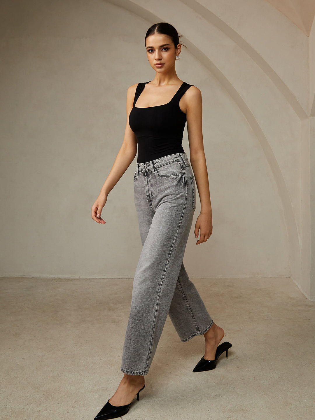 Gündelik Düz Askısıyla Askısız Bluz