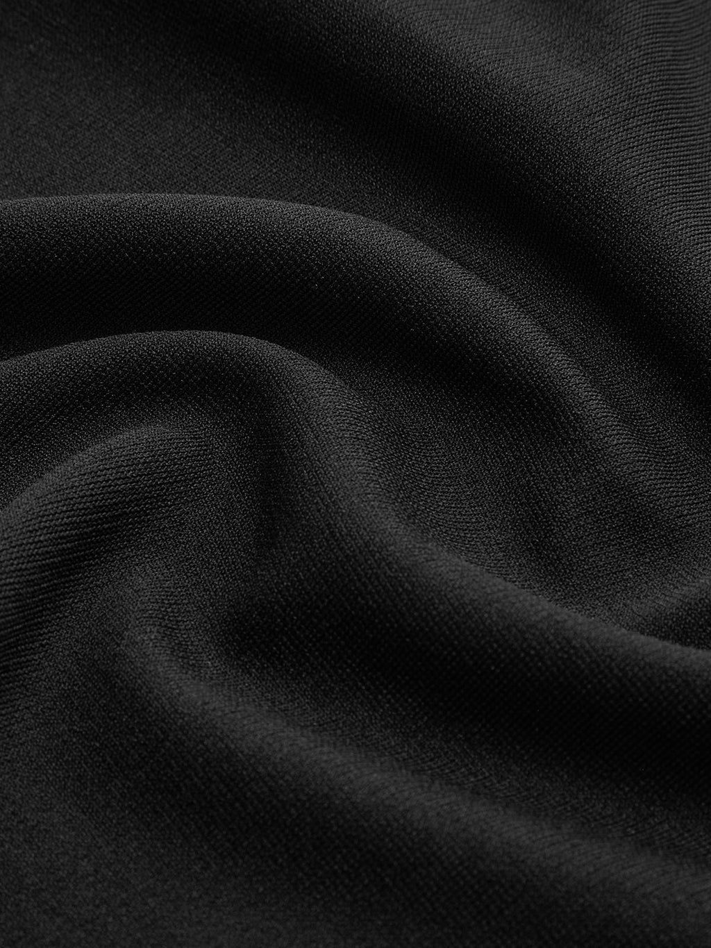 Sweetheart Zip Mini Dress — Black — Svelte Chic
