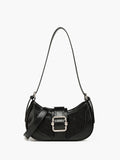 Retro Underarm Bag in Black — Svelte Chic