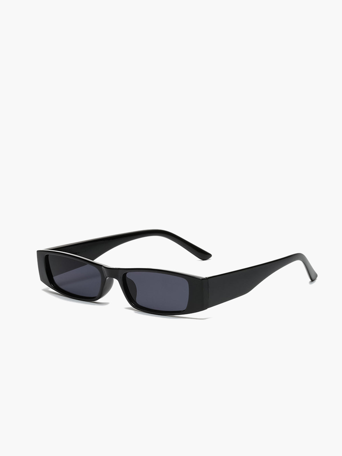 Small Square Sunglasses in Black — Svelte Chic