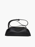 Minimalist Shoulder Bag — Black in Black — Svelte Chic