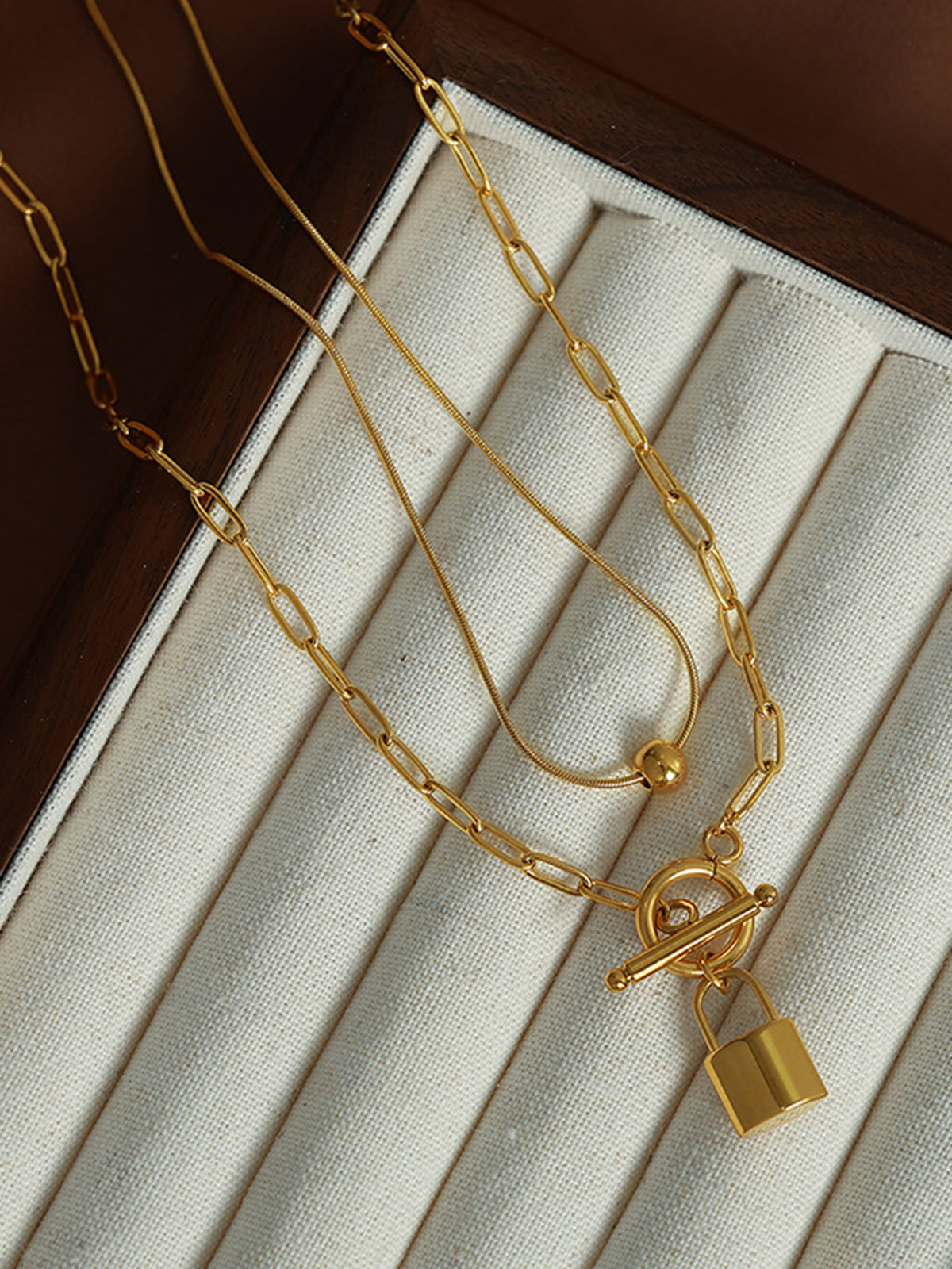 Padlock Necklace — Svelte Chic