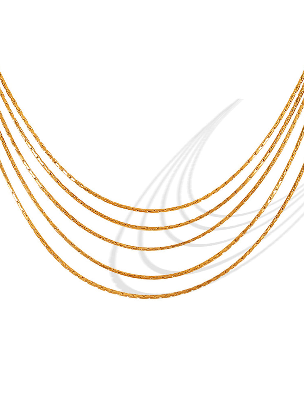 Layered Chain Necklace — Svelte Chic