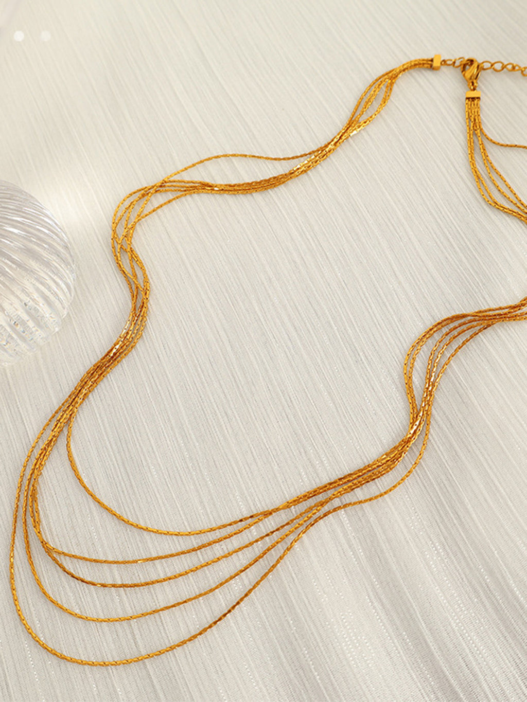 Layered Chain Necklace — Svelte Chic