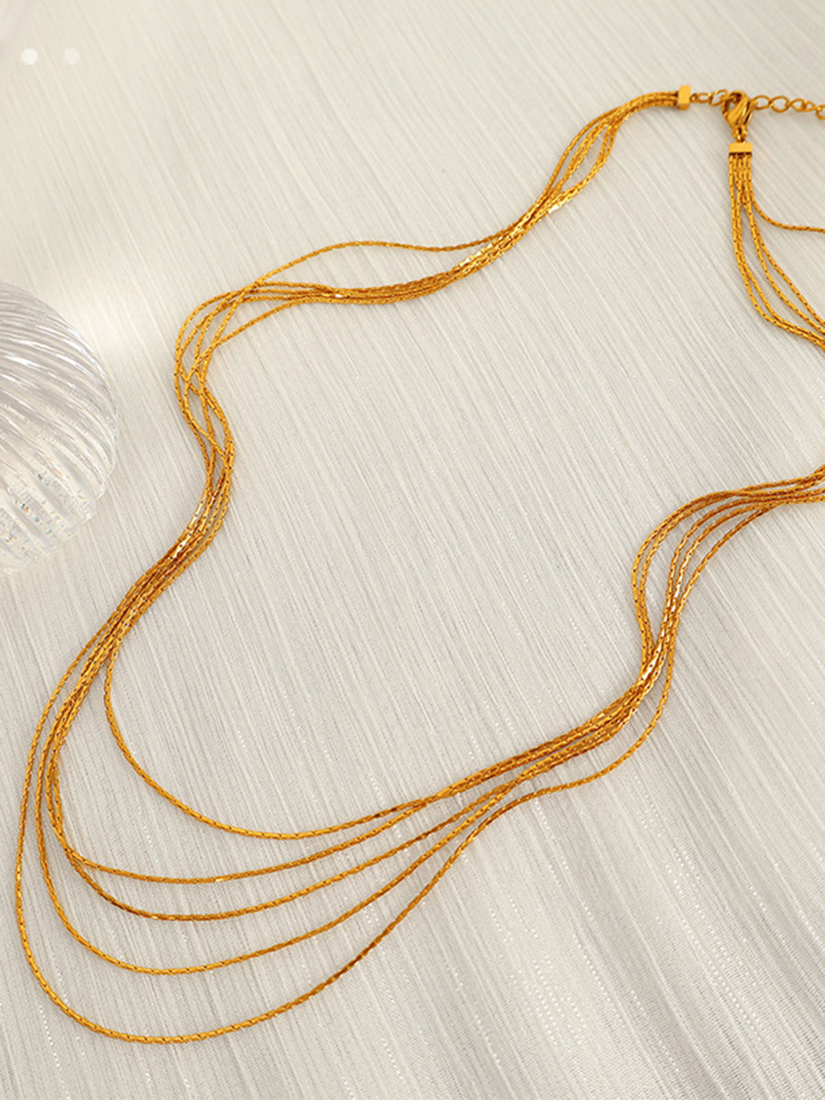Layered Chain Necklace — Svelte Chic