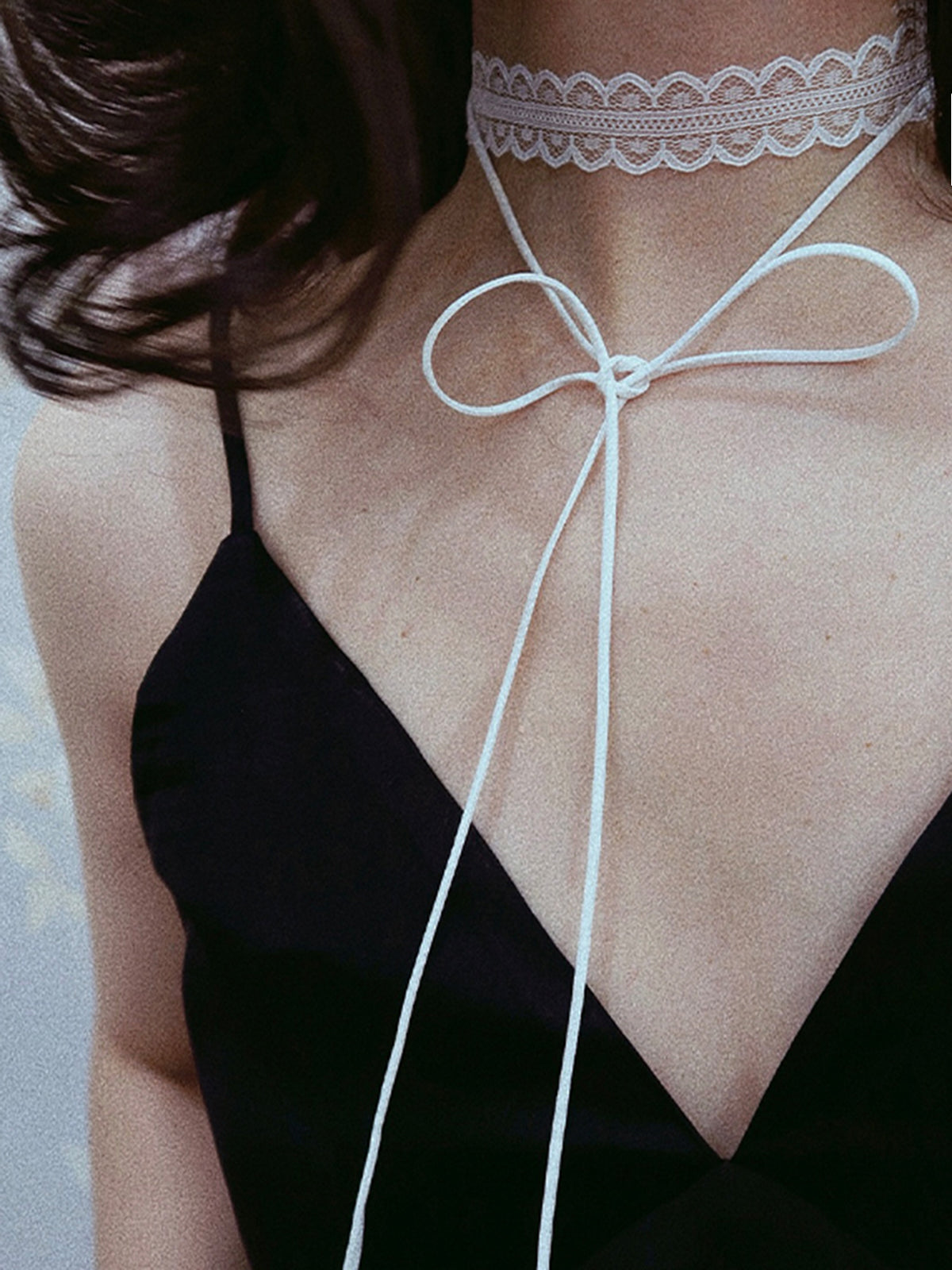 Lace Scarf Necklace — Svelte Chic