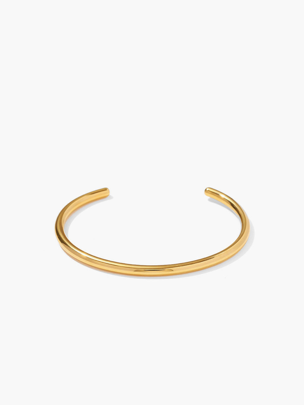 Open Bangle in Gold in Gold — Svelte Chic