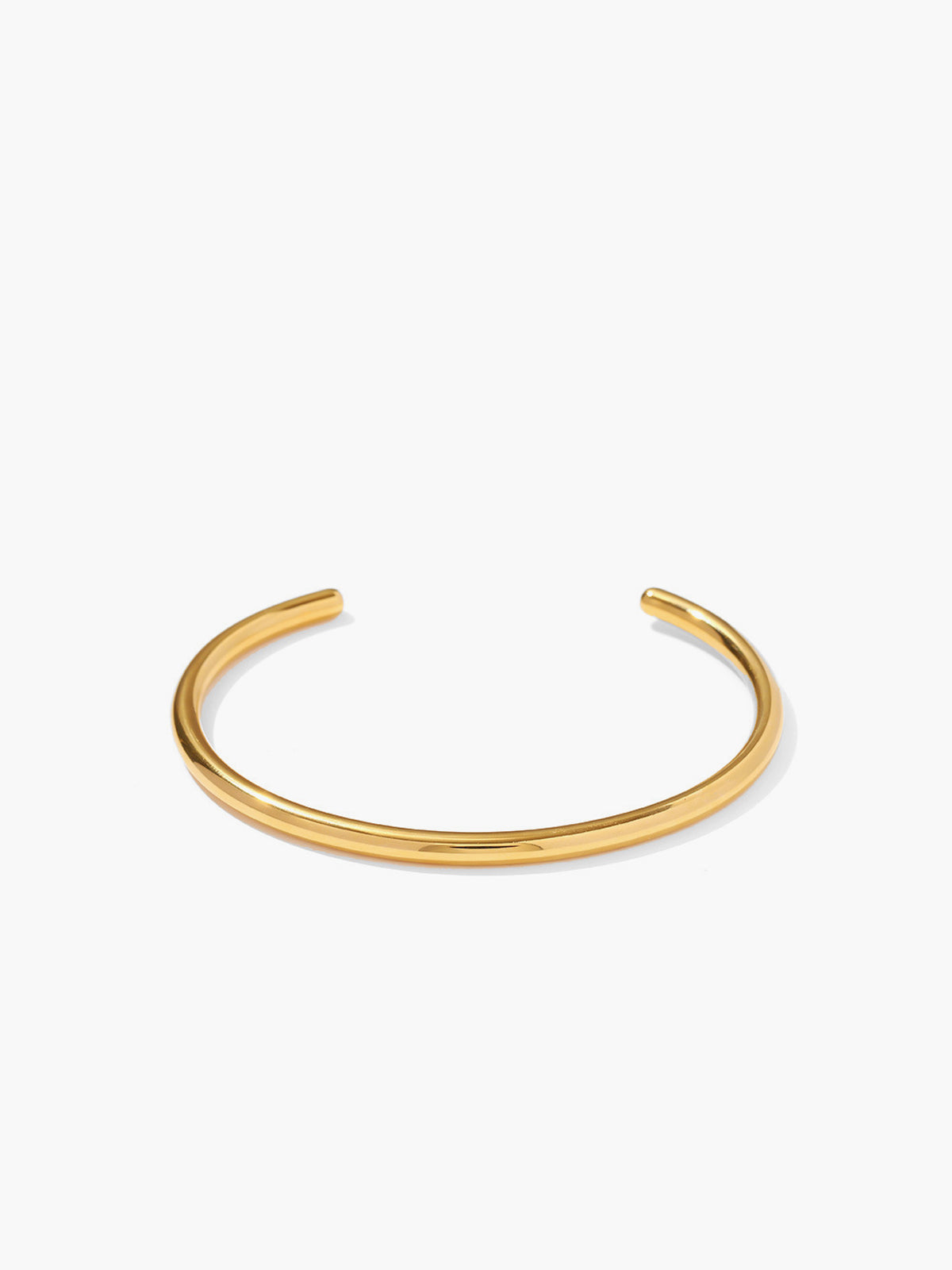 Open Bangle in Gold in Gold — Svelte Chic