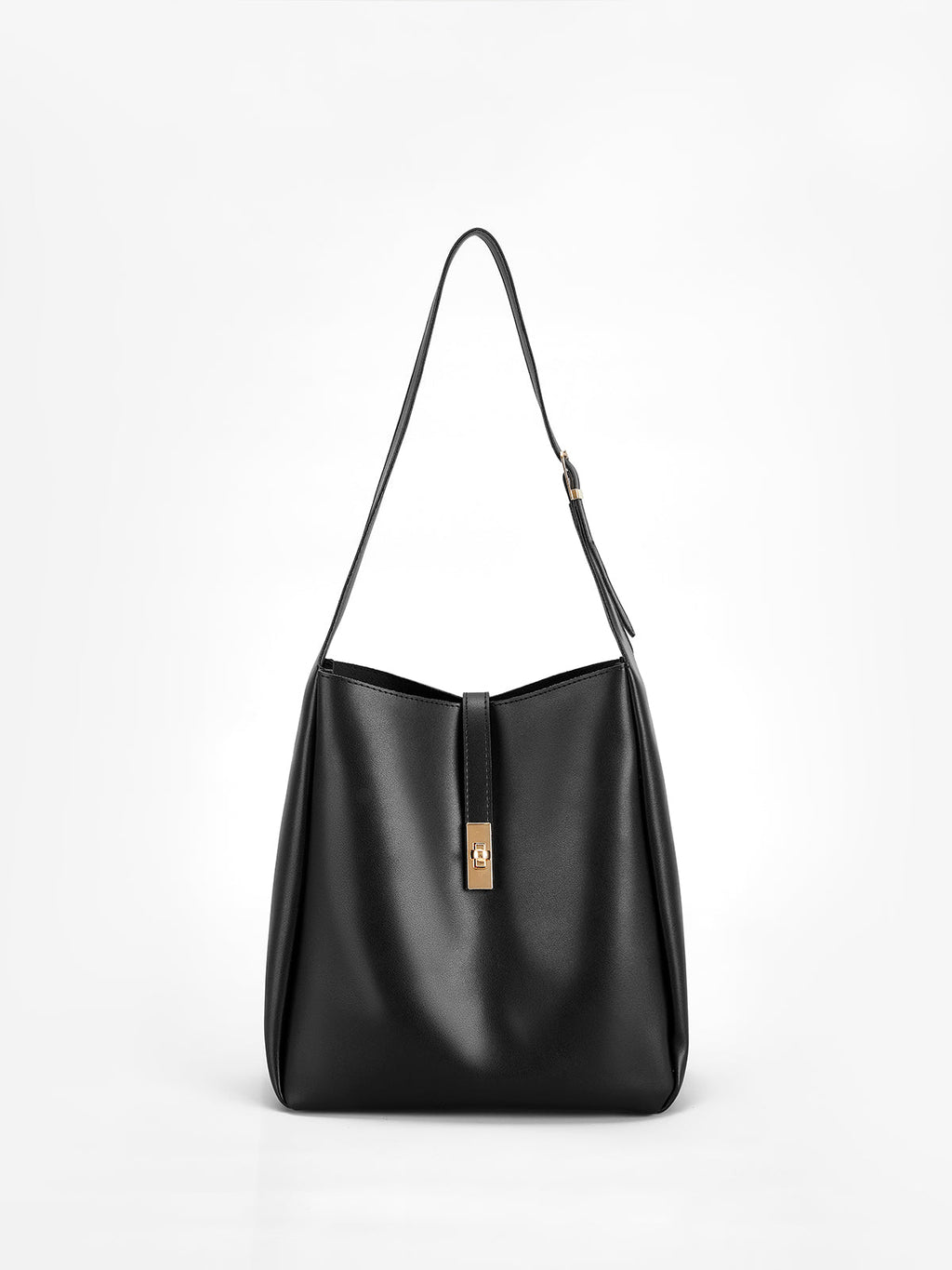 Four Seasons Shoulder Bag in Black — Svelte Chic