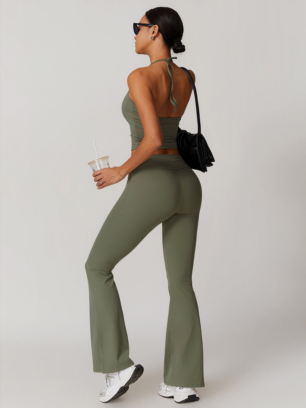 Lace-Up Active Trouser Set — Svelte Chic