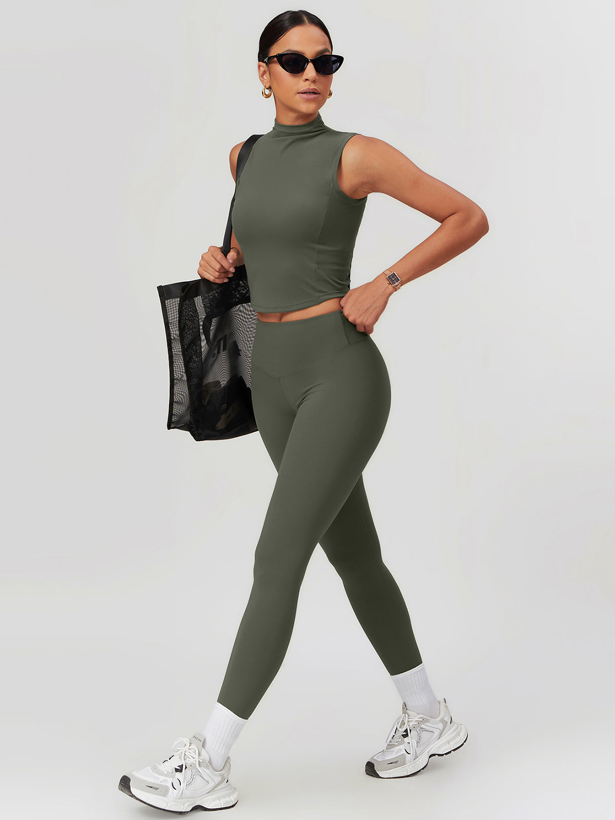 High Waist Sculpting Leggings — Svelte Chic