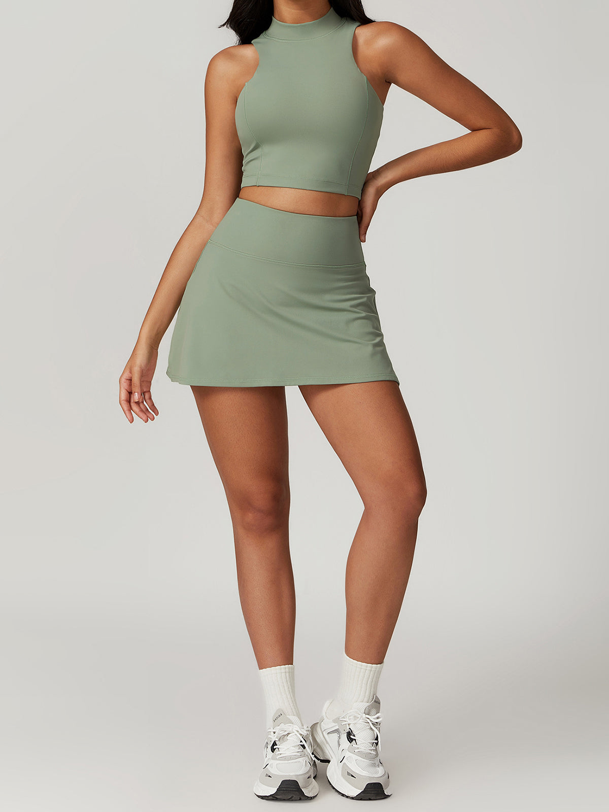 Slim Fit Active Mini Skirt — Svelte Chic