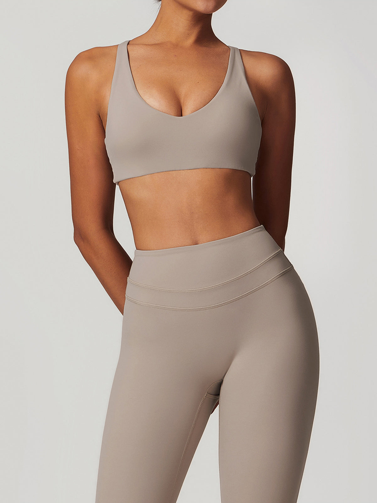 Open Back Sports Bra — Svelte Chic