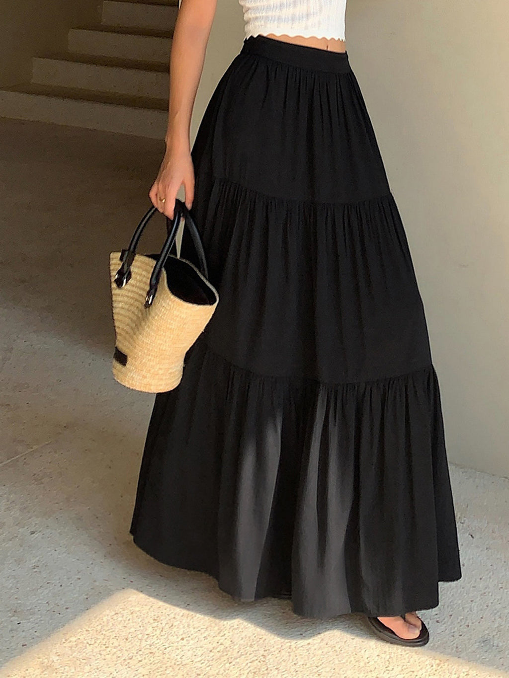 Woven Straw Handbag — Svelte Chic