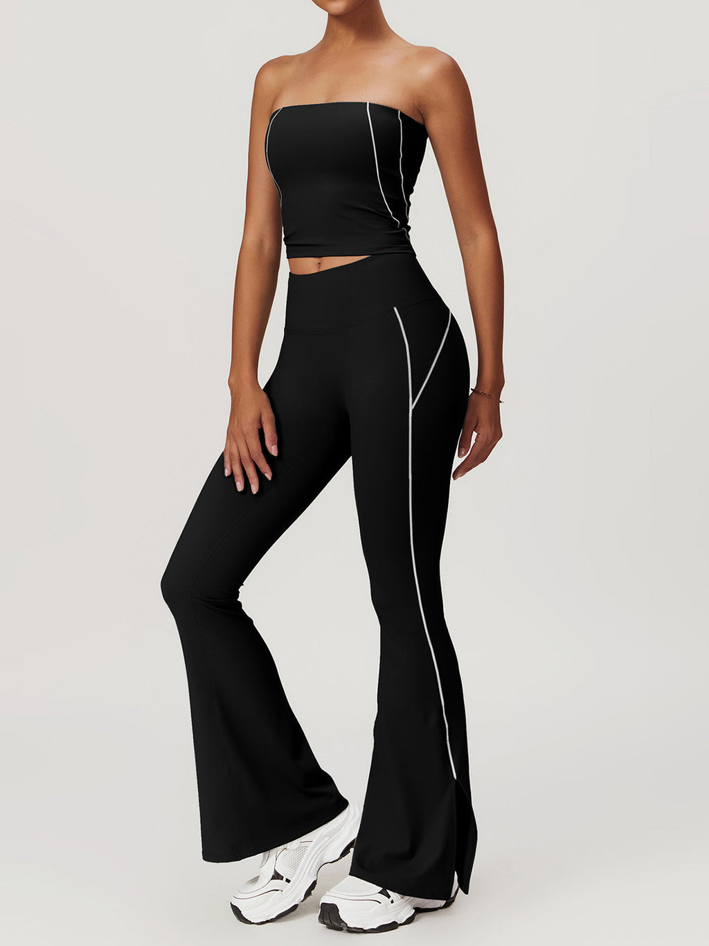 High Waist Flare Leggings — Svelte Chic