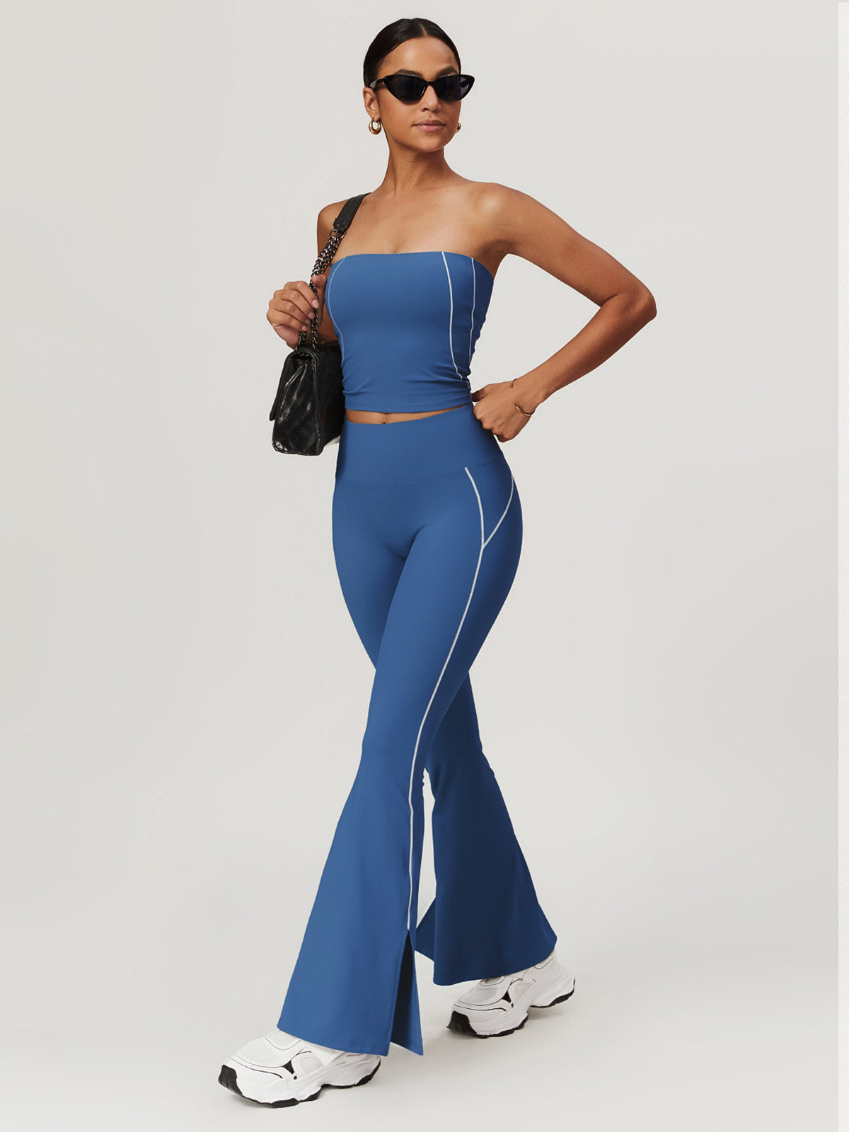 High Waist Flare Leggings — Svelte Chic