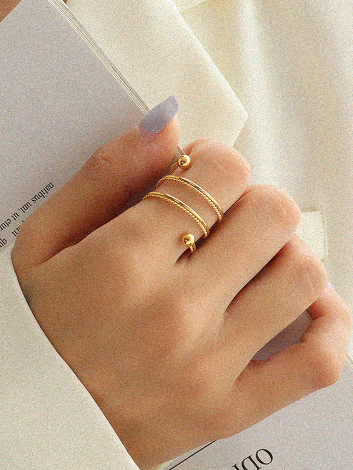 Double Layer Spinning Ring — Svelte Chic