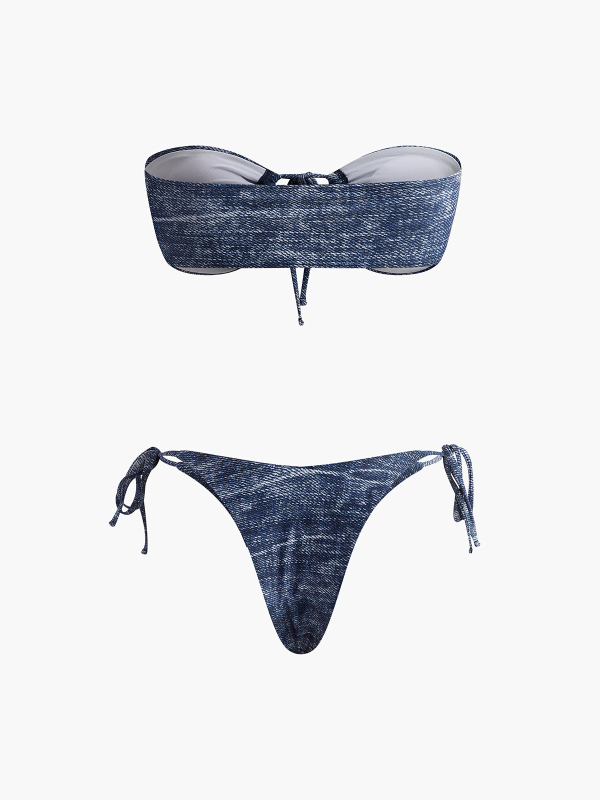 Vintage Strapless Bikini Set — Svelte Chic
