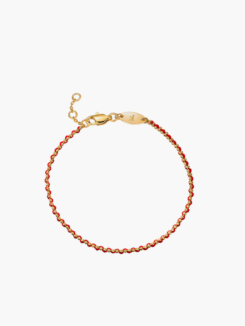 Red String Charm Bracelet — Svelte Chic