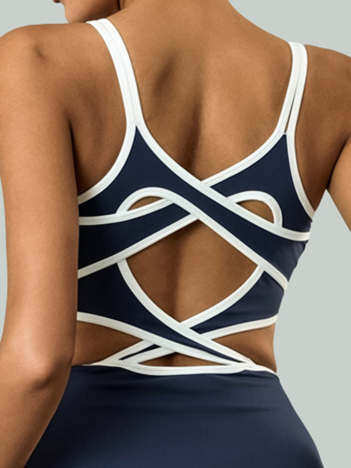 Cross Back Active Mini Dress — Svelte Chic