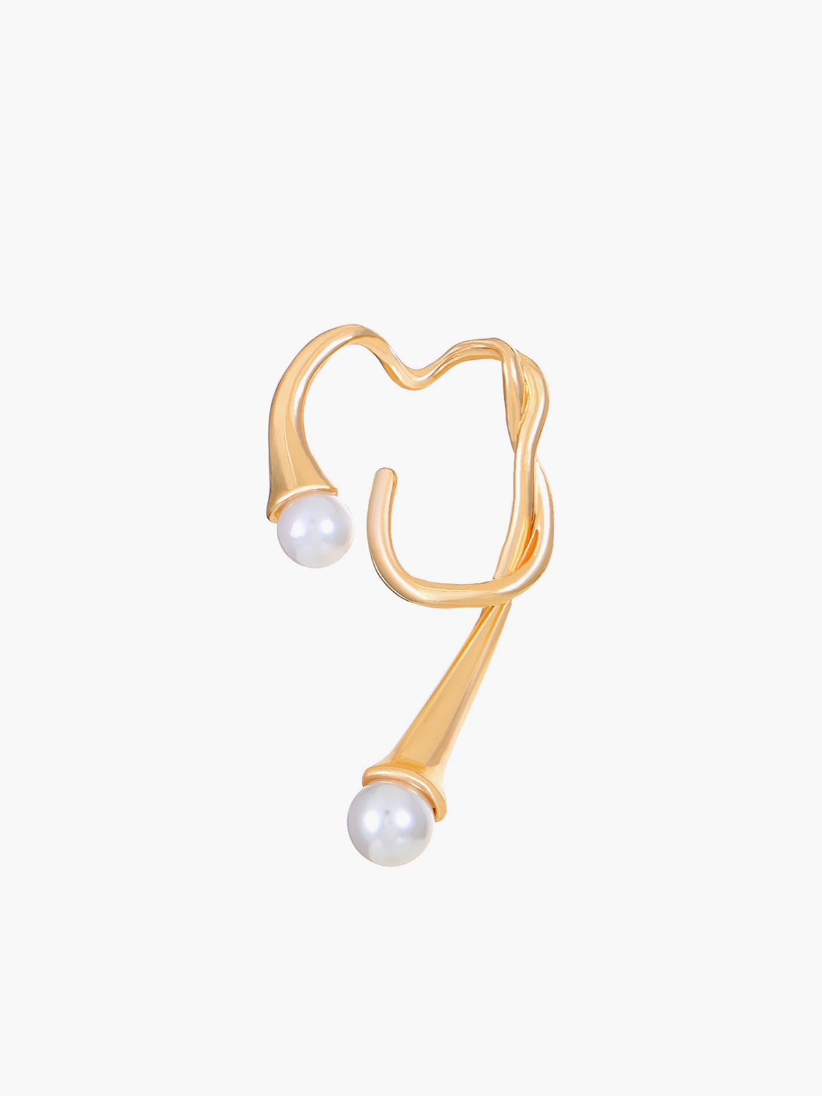 Irregular Fluid Earrings — Svelte Chic