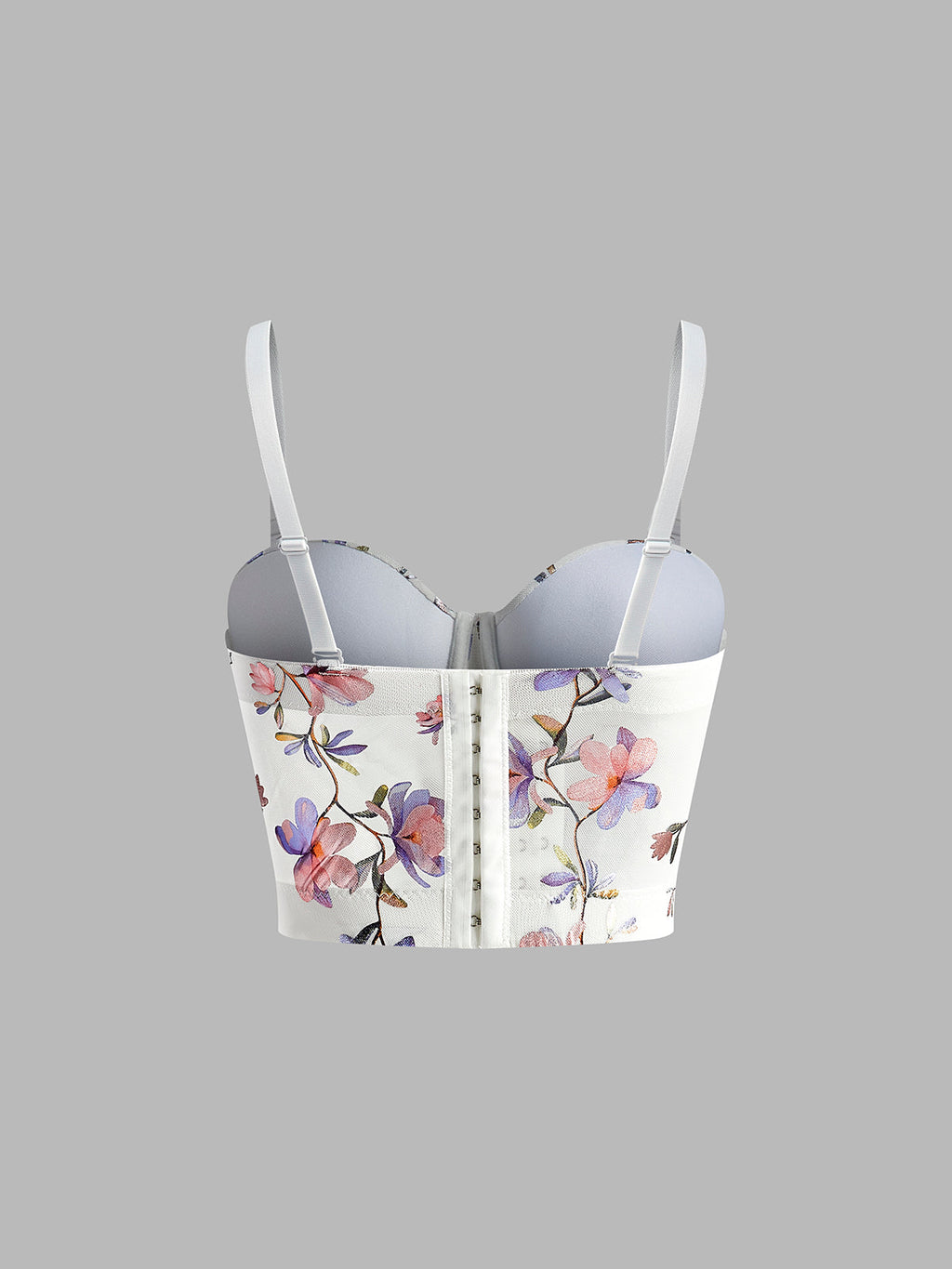 Floral Print Corset Top — Svelte Chic