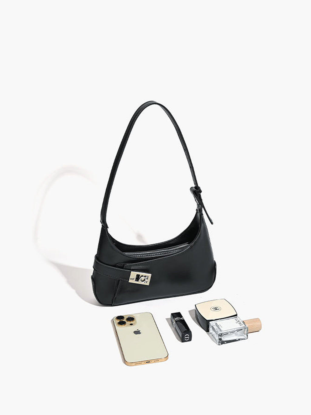 Minimalist Shoulder Bag, Compact — Svelte Chic