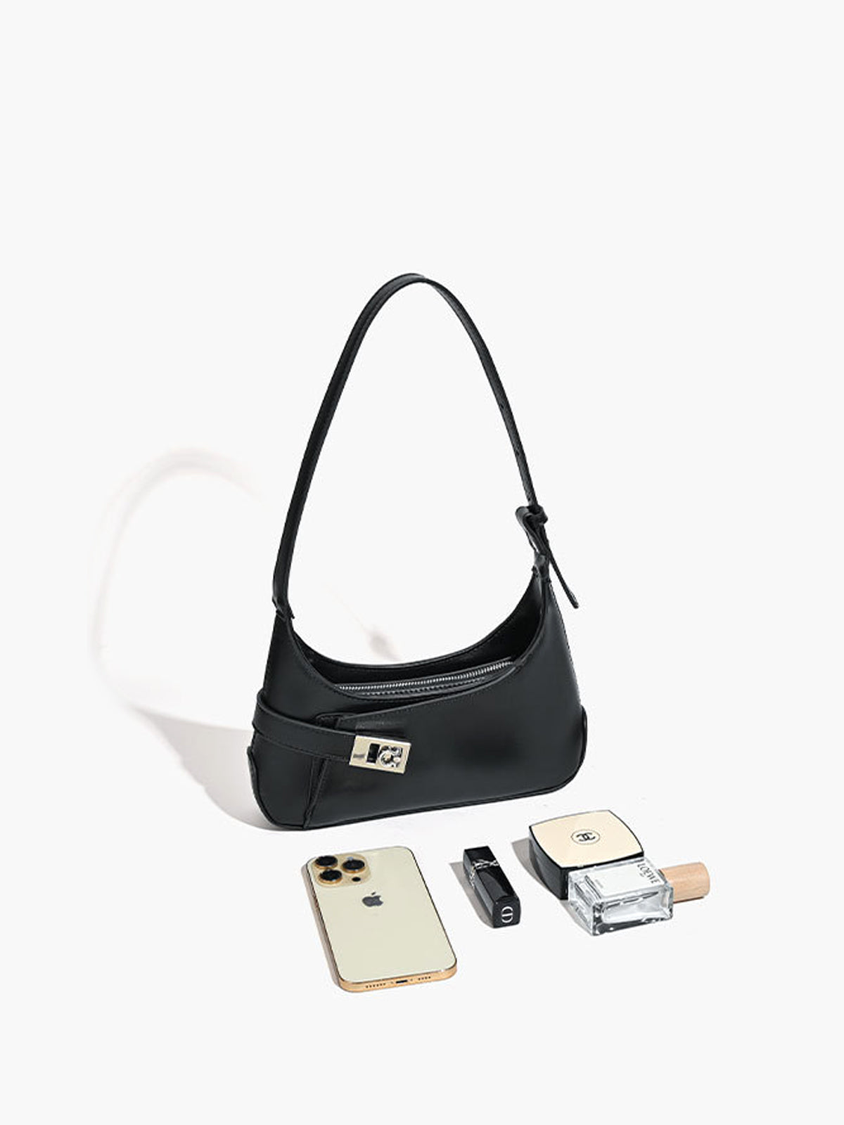 Minimalist Shoulder Bag, Compact — Svelte Chic