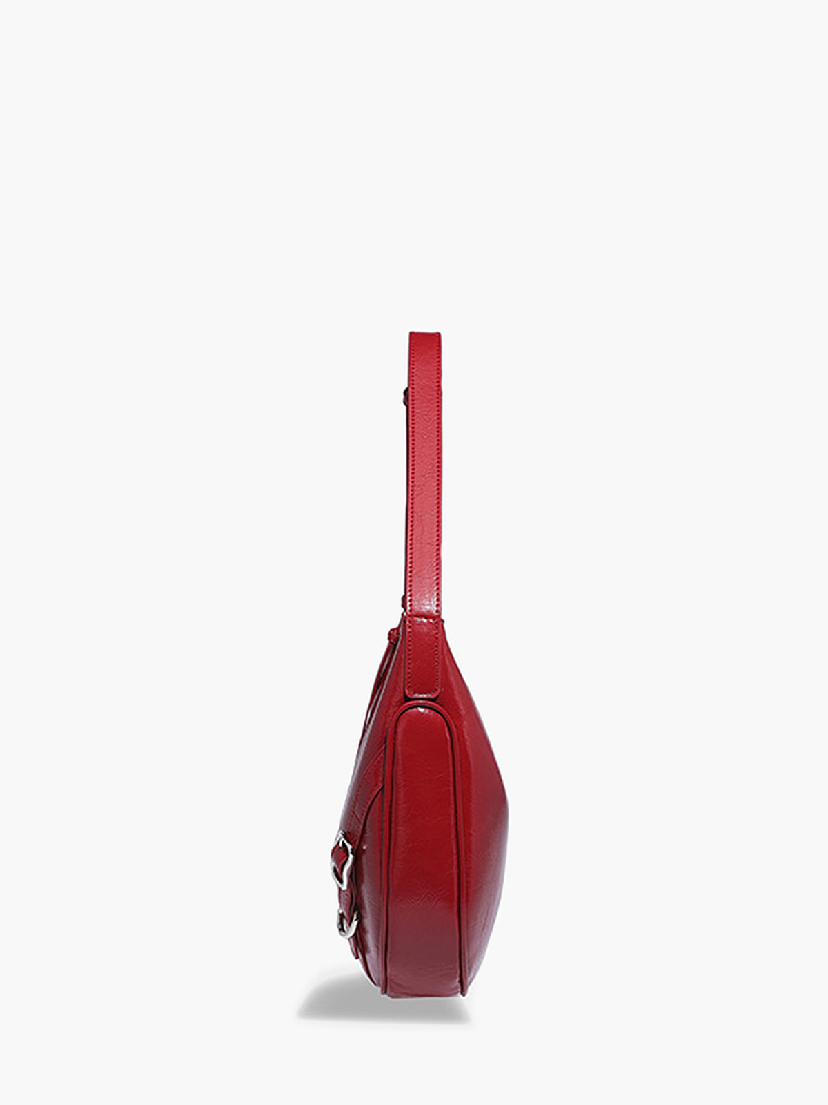 Textured Zip Shoulder Bag — Svelte Chic