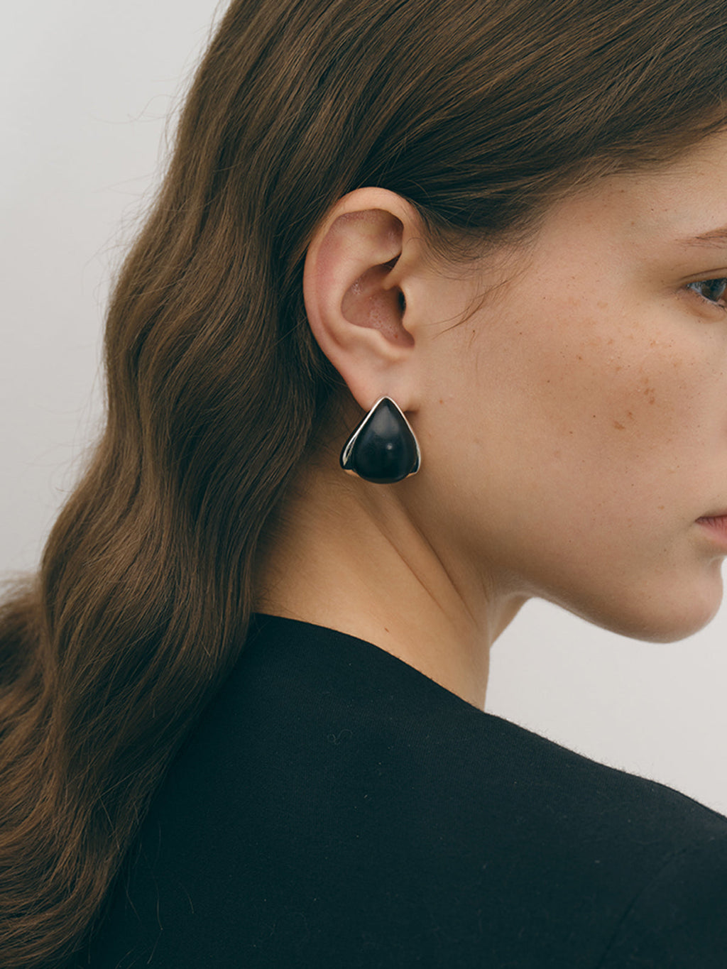 Midnight Black Onyx Earrings — Svelte Chic
