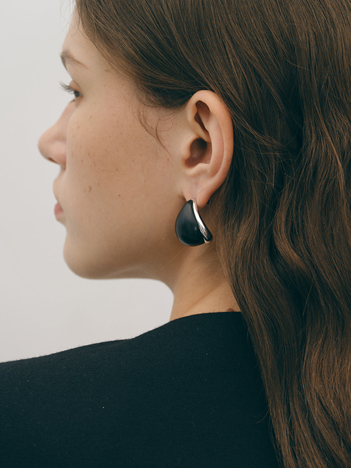 Midnight Black Onyx Earrings — Svelte Chic