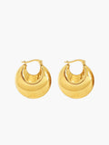 Crescent Earrings in Gold — Svelte Chic