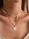Multi-Layer Bead Necklace in Gold — Svelte Chic