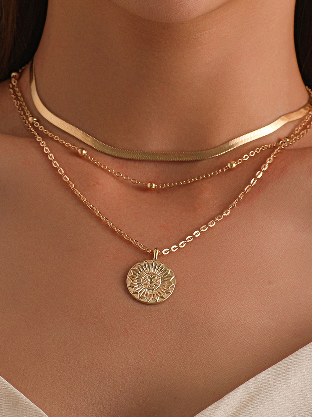 Multi-Layer Bead Necklace — Svelte Chic