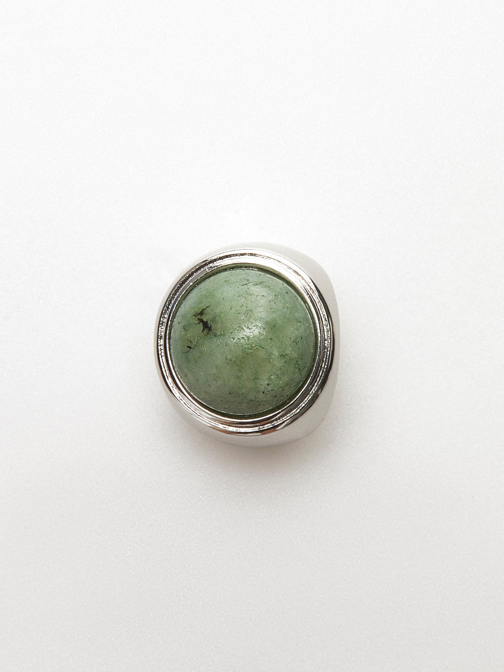 Spectrolite Ring in Moss Green — Svelte Chic